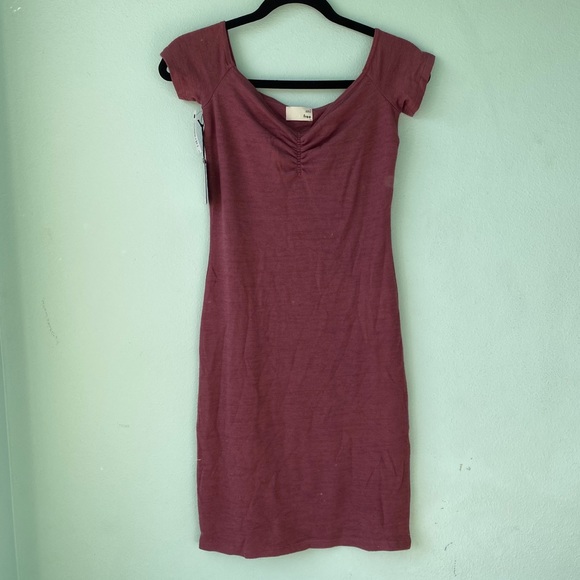 NWT Aritzia Wilfred Free Knit Anabela Dress - Picture 3 of 10